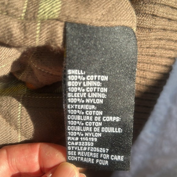 Boys Quicksilver thick lined coat. Dark brown - Picture 7 of 14